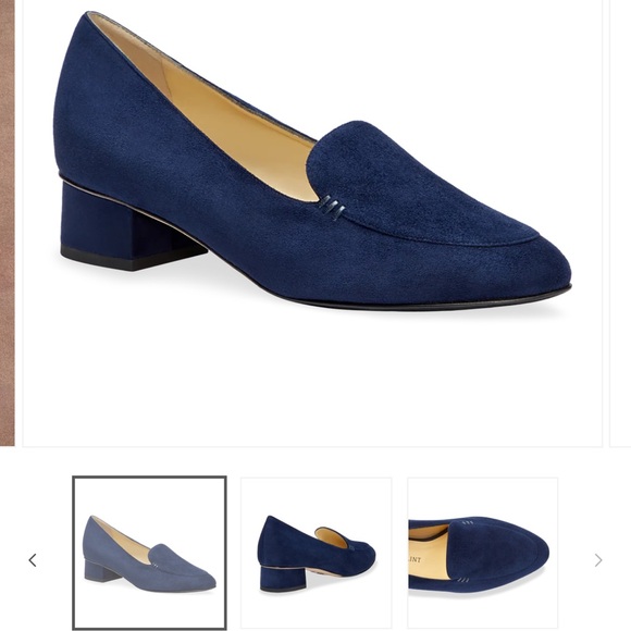 Sarah Flint | Rosie | Navy Suede | Size Women’s 39 / 8.5 US - Picture 2 of 12